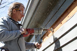 Wall Insulation into exterior siding in Sicklerville
